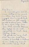 Letter from Robert Ragenovich, 1942