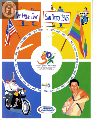 Pride Souvenir Program: "30 Years of Pride, Strength in Numbers," 2004