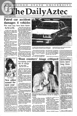 The Daily Aztec: Tuesday 03/13/1990