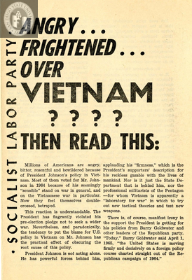 Angry...frightened...over Vietnam?  Then read this, 1965