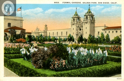 Formal Gardens, Balboa Park, San Diego
