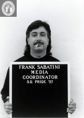 Frank Sabatini, Media Coordinator, 1997