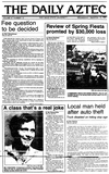 The Daily Aztec: Wednesday 09/19/1984