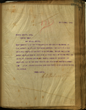 Letter from E. S. Babcock to Warren Wilson, Esq.