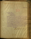 Letter from E. S. Babcock to E. J. Bacon
