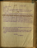 Letter from E. S. Babcock to J. B. Seghers, Hotel