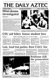 The Daily Aztec: Tuesday 01/22/1985