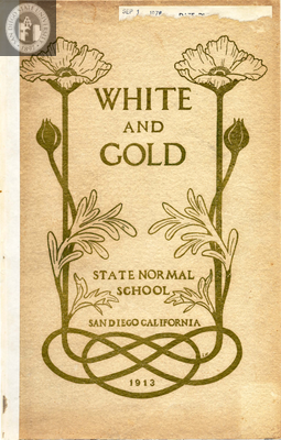 White and Gold yearbook, 1913