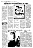 The Daily Aztec: Wednesday 10/06/1976