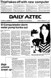 Daily Aztec: Friday  02/13/1981