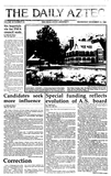The Daily Aztec: Wednesday 11/13/1985