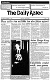 The Daily Aztec: Wednesday 04/01/1987