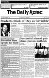 The Daily Aztec: Wednesday 04/22/1987