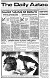 The Daily Aztec: Tuesday 10/13/1987