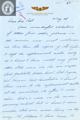 Letter from Earl L. Allison, 1942
