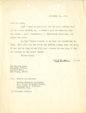 Letter from Ted Ballam, 1942 