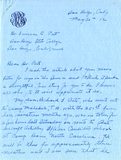 Letter from Mabel Rule Bate, 1942