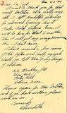 Letter from John Burdette Binkley, 1942 