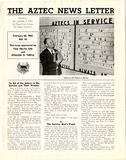 The Aztec News Letter, Number 12, February 26, 1943