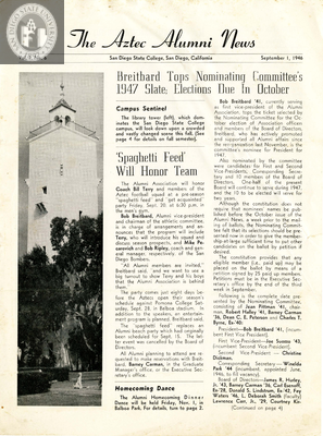 The Aztec Alumni News, Volume 1, Number 6, September 1, 1946