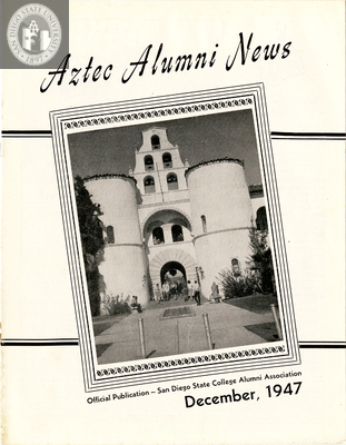 The Aztec Alumni News, Volume 6, Number 7, December 1947