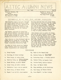The Aztec Alumni News, Volume 7, Number 9, May 1949