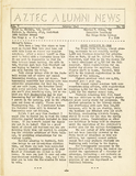 The Aztec Alumni News, Volume 7, Number 11, October 1949