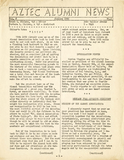 The Aztec Alumni News, Volume 8, Number 1, January 1950