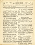 The Aztec Alumni News, Volume 8, Number 2, February 1950