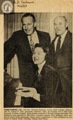 San Diego Tribune Newspaper Clipping, 1953