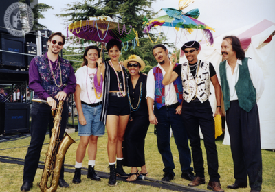 Kenny Ard and performers at San Diego Pride, 1995