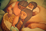 Detail of the mural "Market," 1949