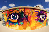 "Eyes of Picasso" mural, 2015