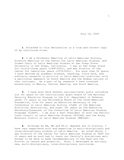 Affidavit for political asylum for a Honduran, 2005