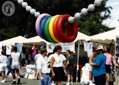 LGHSSD display at Pride festival, 1993