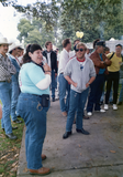 Wendy Sue Biegeleisen, security coordinator at Pride festival, 1988