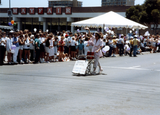"Honoree Grand Marshall Sharon Kowalski" wheelchair in Pride parade, 1988