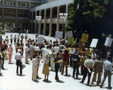 Civic Center demonstration, 1977