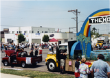Staging area for Pride parade, 1998