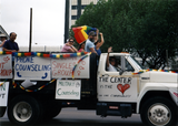 The Center float for Pride parade