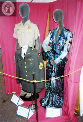Clothing on display at Pride festival, 1992