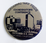 "National gay pride Coordinator's conference," 1983