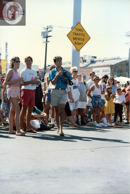 Spectators of San Diego Pride Parade