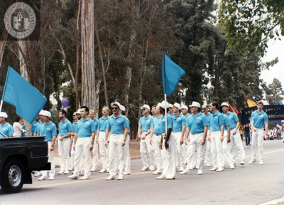 San Diego Men's Chorus marching in San Diego Pride Parade