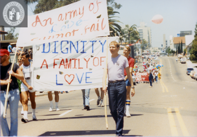 Dignity Los Angeles contingent in San Diego Pride Parade