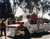 San Diego Gay Softball League float in Pride Parade, 1984