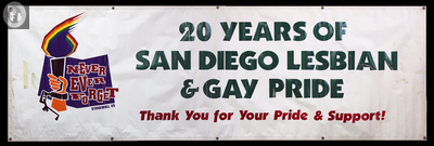 "20 years of San Diego Lesbian & Gay Pride," 1994