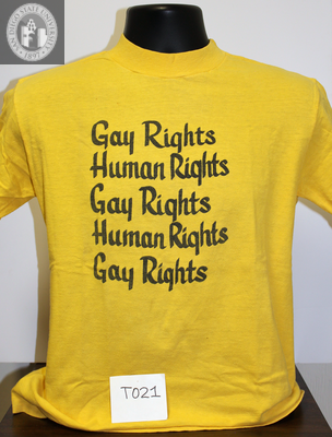 "Gay Rights, Human Rights, Gay Rights, Human Rights"