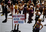 "Hallucinating Apes for Gayness," San Francisco Pride Parade, 1982