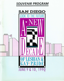 "Souvenir Program:  Look to the Future, A New Decade, San Diego," 1990